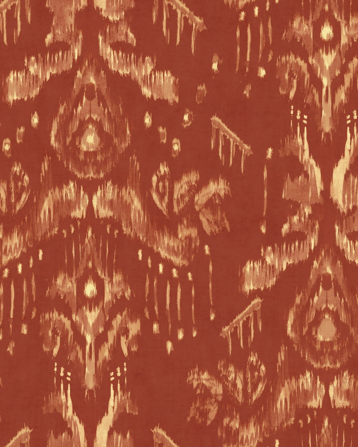 Tapete Ancestral Ikat - Copper