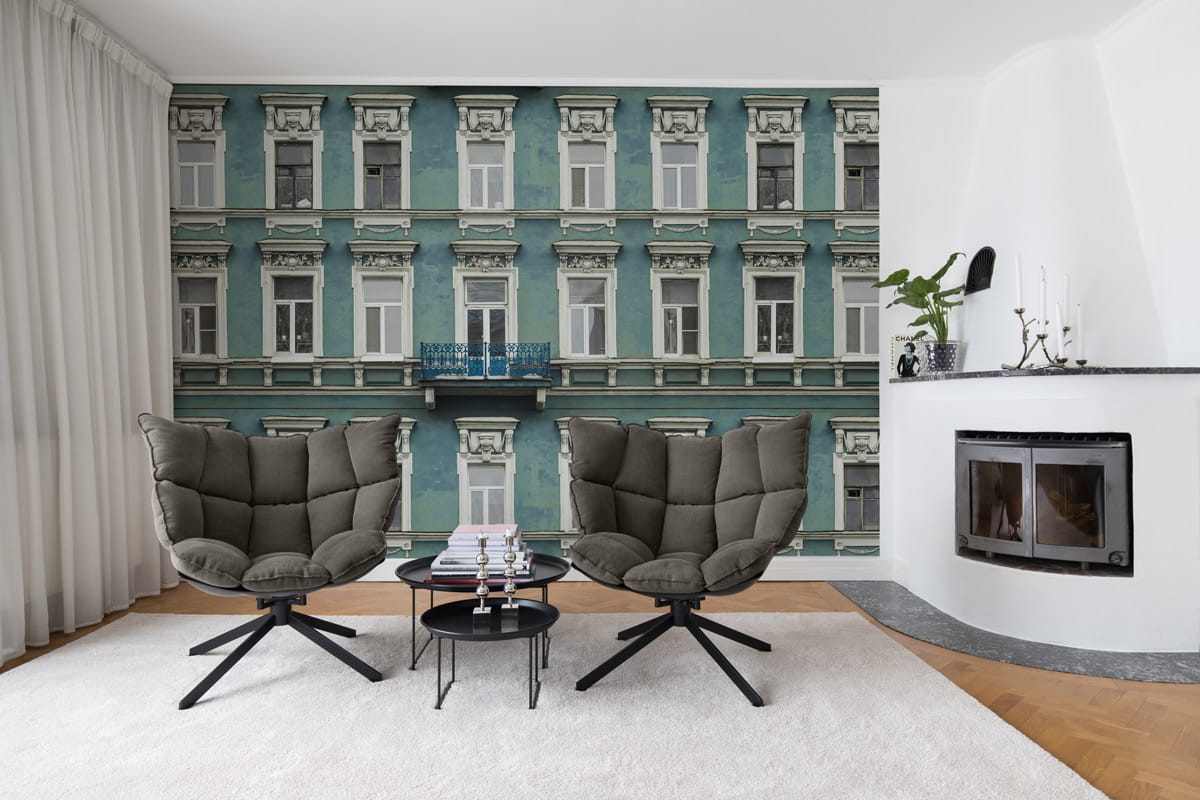 Wandbild Strada - Azul