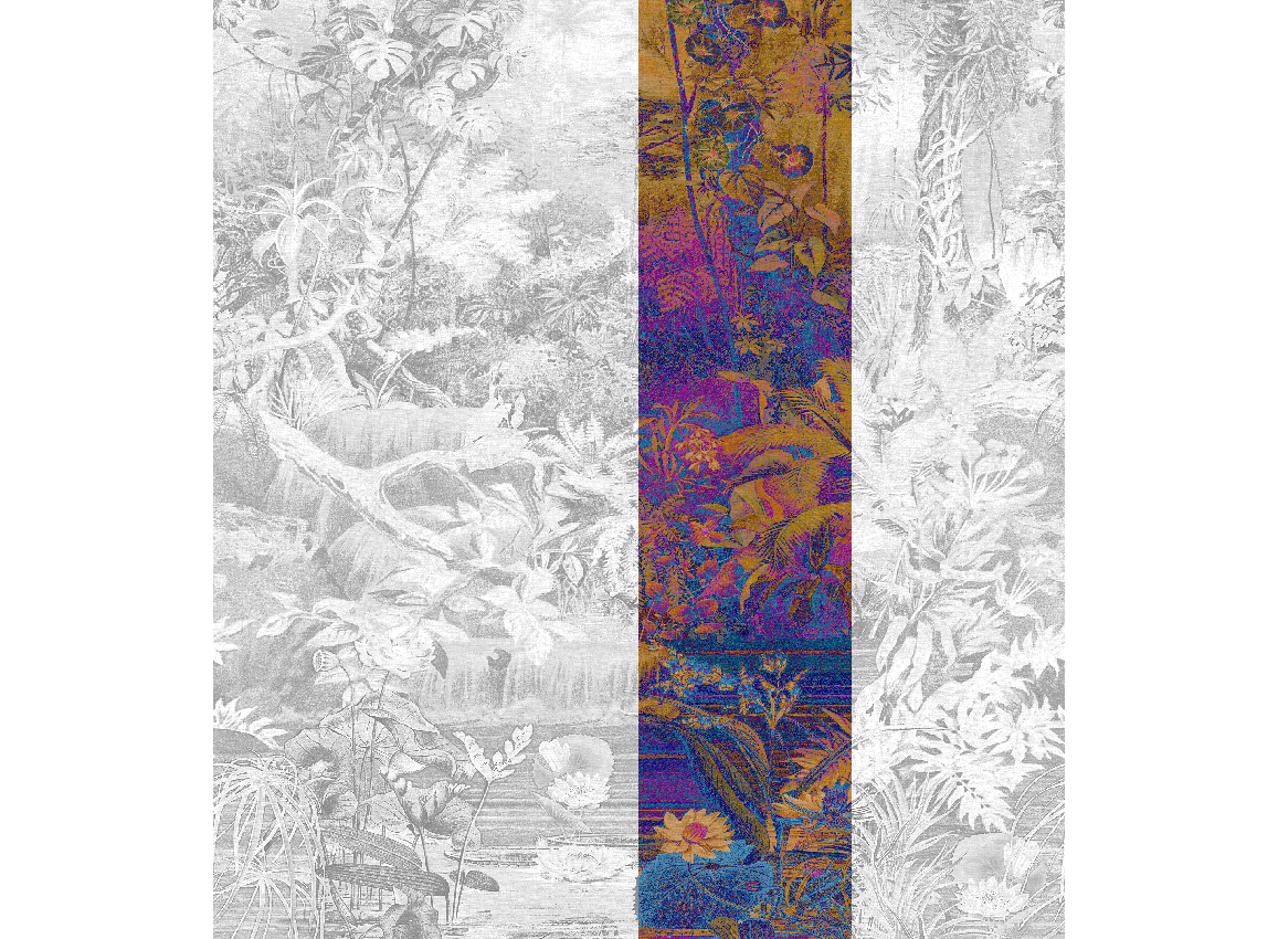 Wandbild Coari - India Panel 3