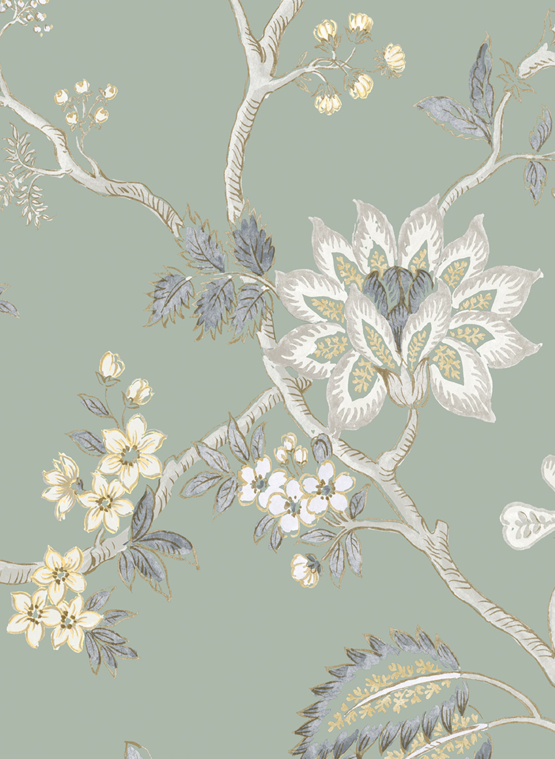 Tapete Indienne - Green Glaze
