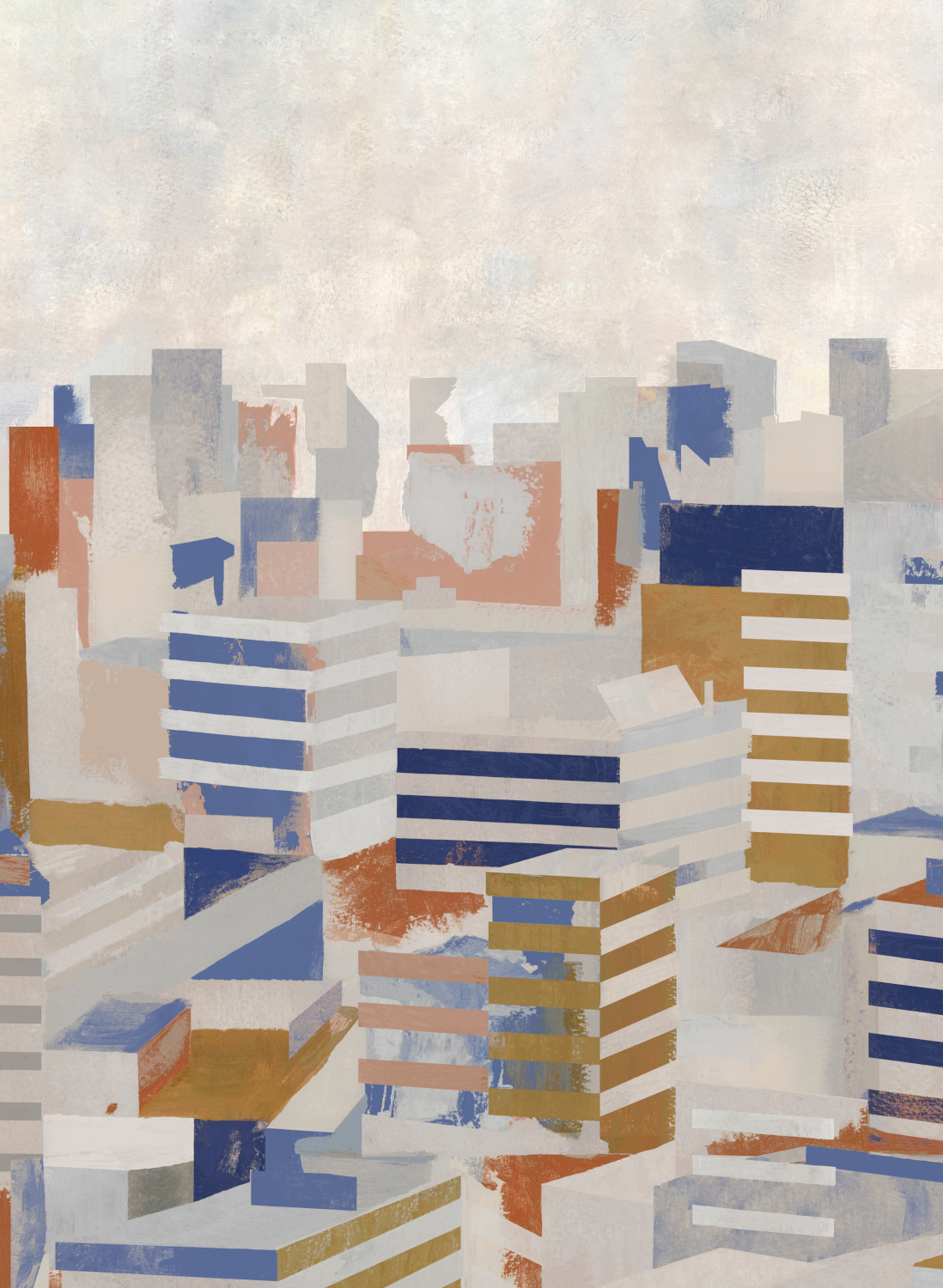 Wandbild Skyline - Sky