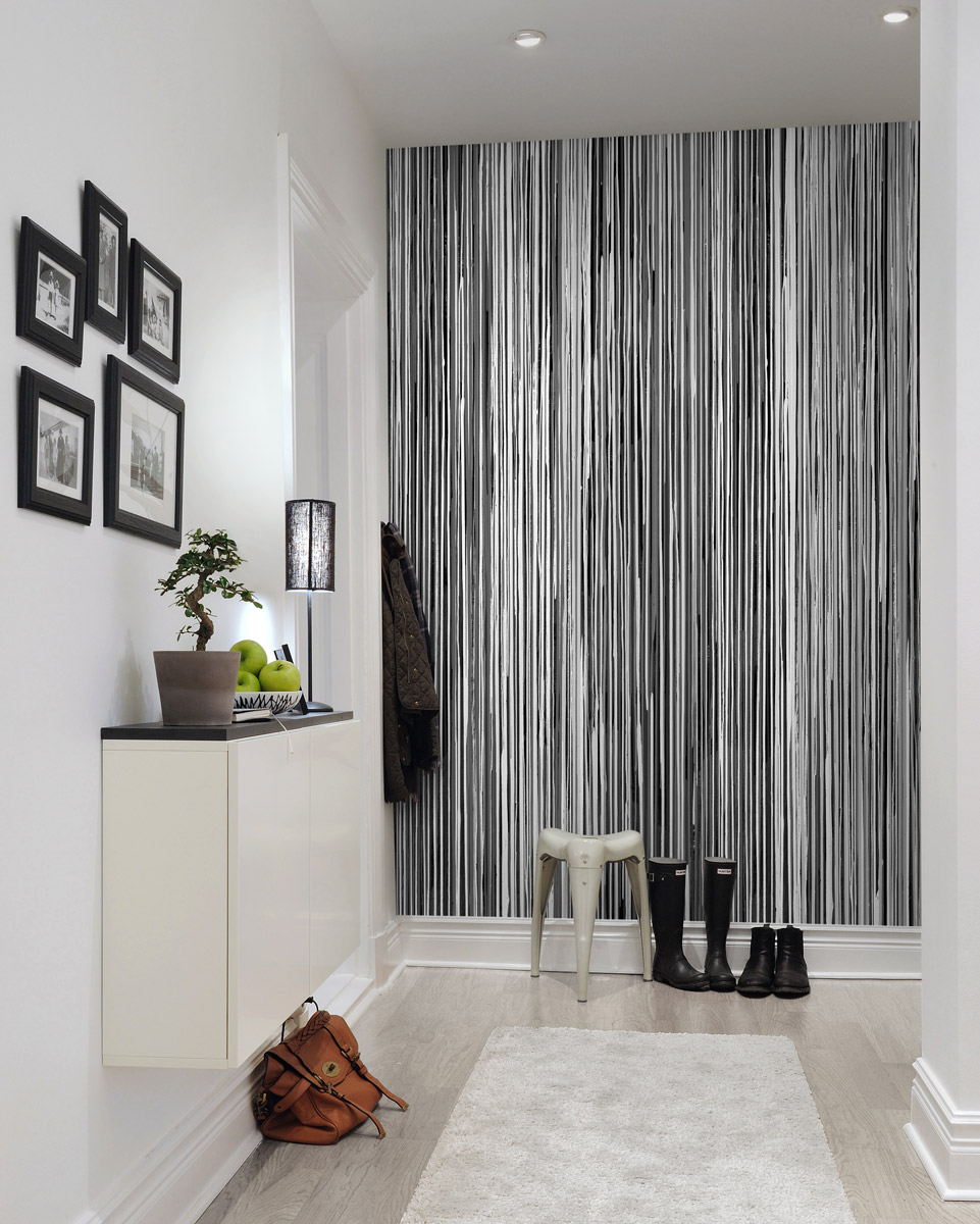 Wandbild Colour Stream - Black