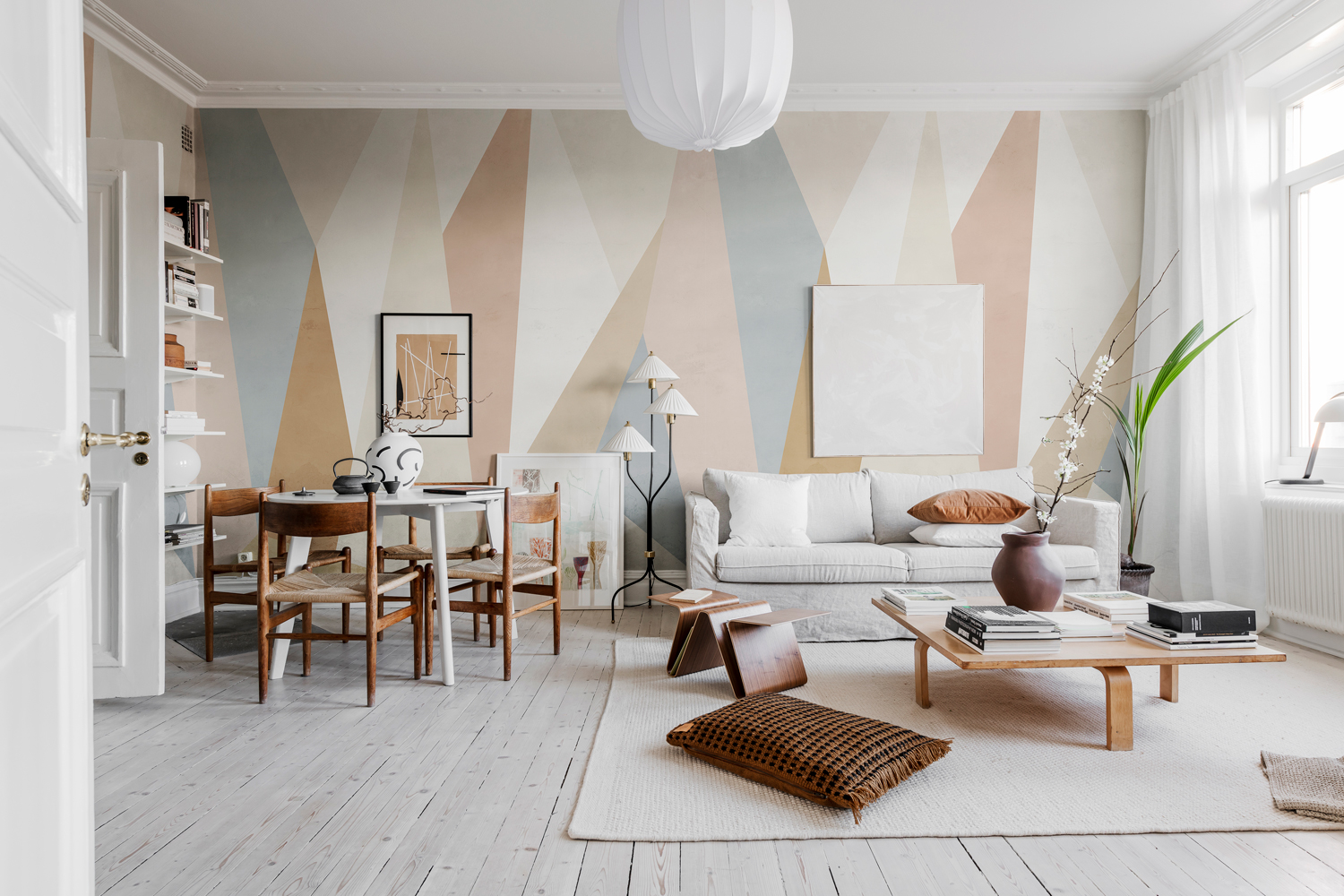 Wandbild Crystal - Sand