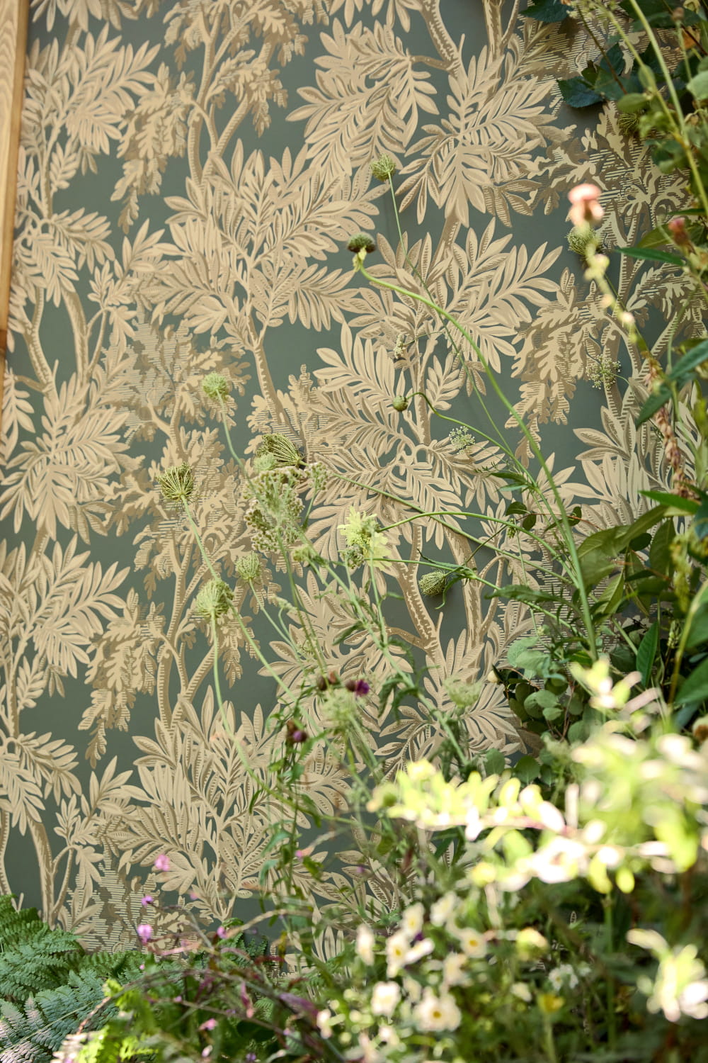 Tapete Tapestry Trees - Woodland Green