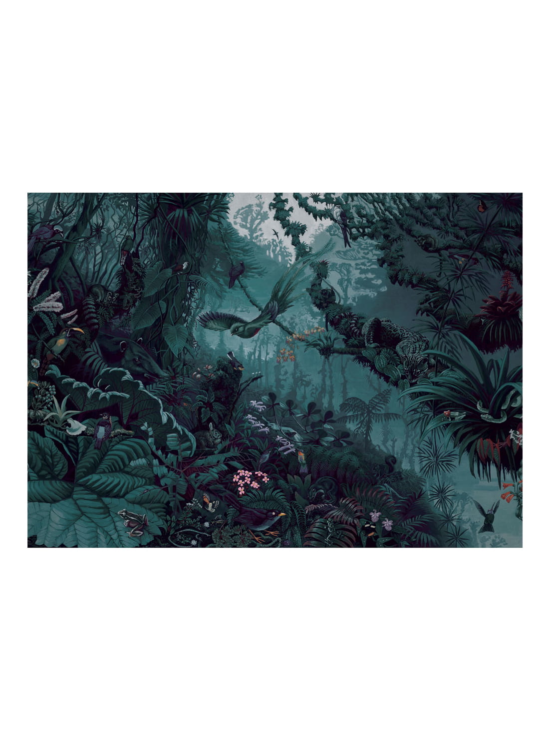Wandbild Tropical Landscapes 4 - XL
