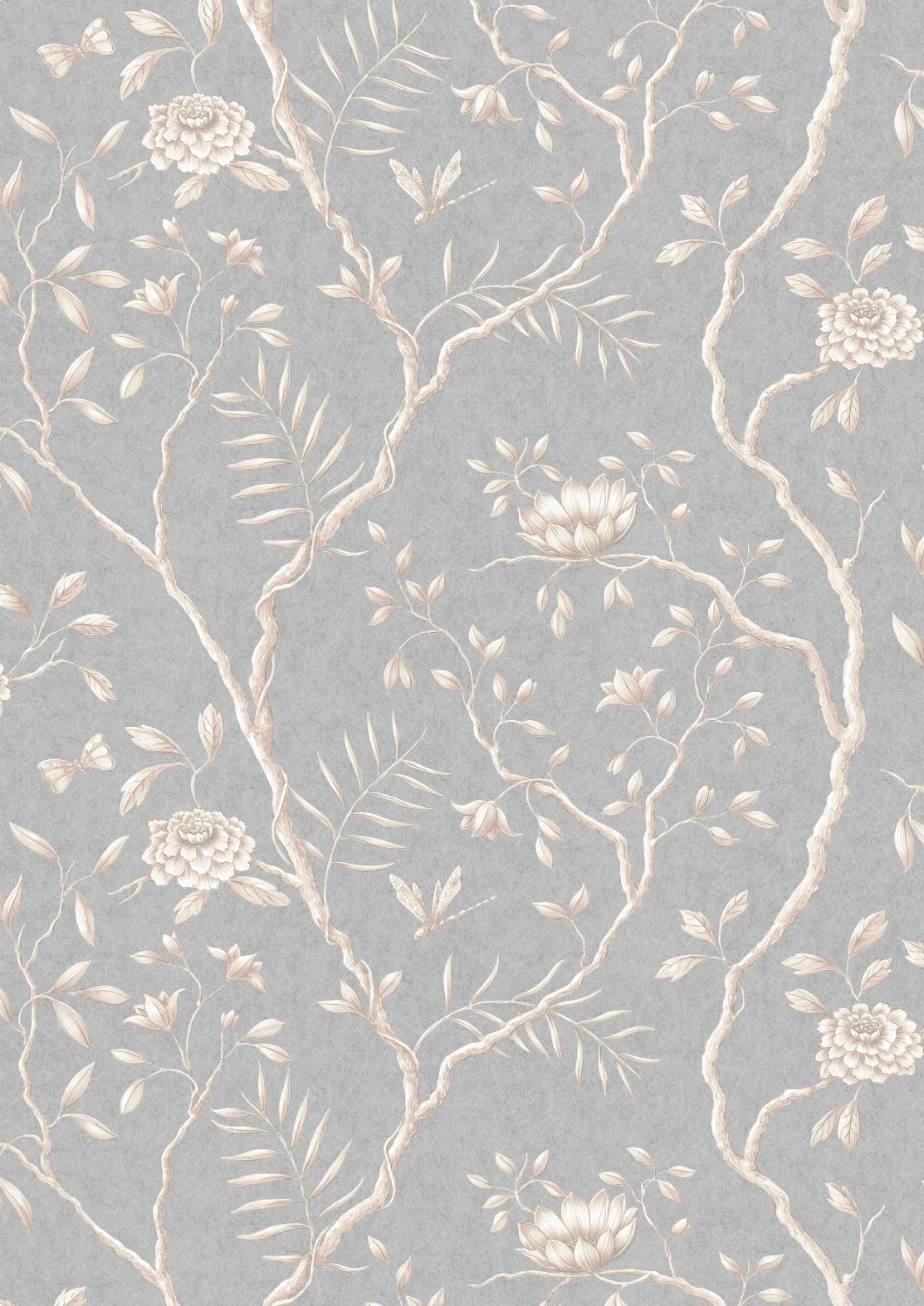 Wallpaper Jasper Peony - Smoke