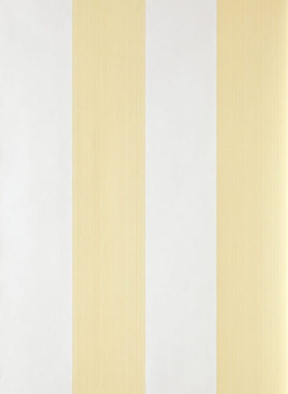 Tapete Broad Stripe - All White/ Dayroom Yellow