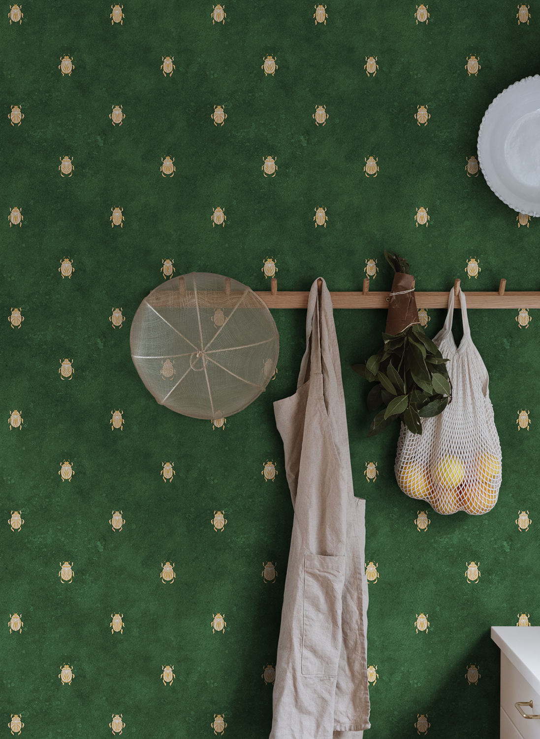 Tapete Audrey - Dark Green