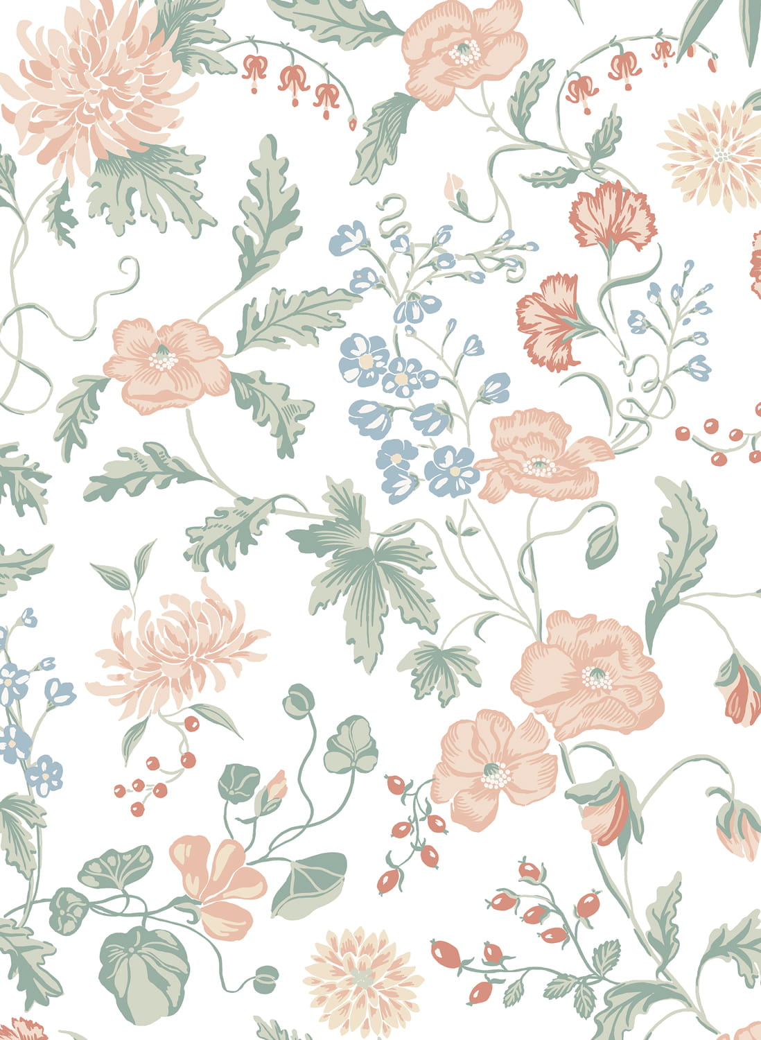 Tapete Till Karin - Spring Green