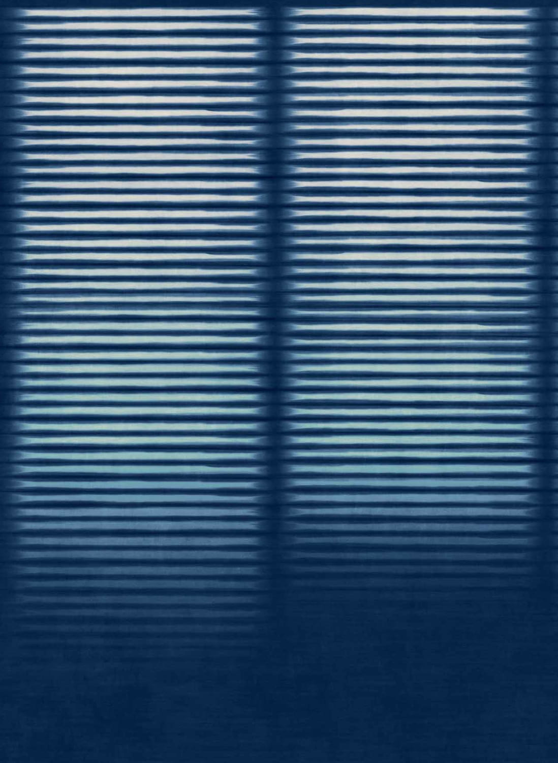 Wandbild Hoshi - Indigo