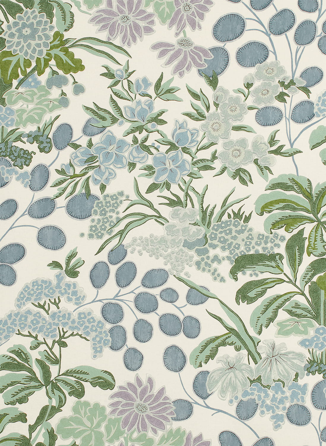 Tapete Meadow - Lavender and Blue