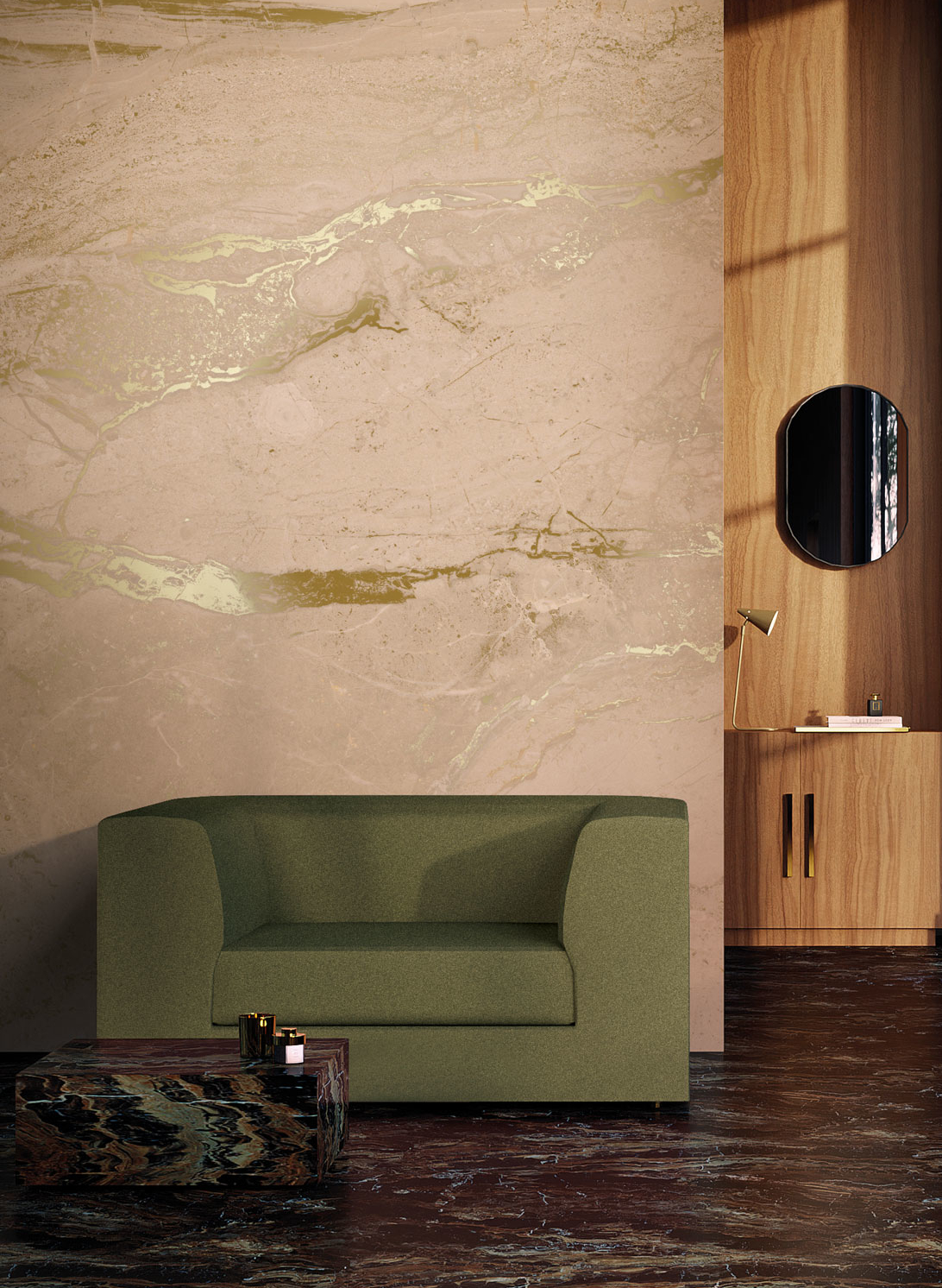 Wandbild Marble Nude Uyterlinde