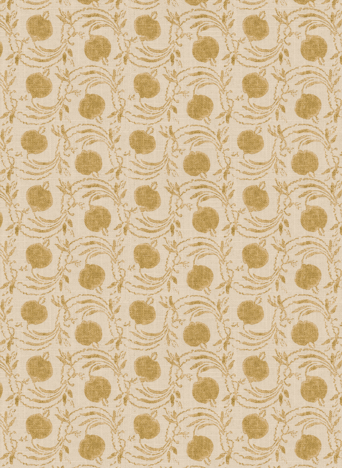 Tapete Seed Pod - Ochre