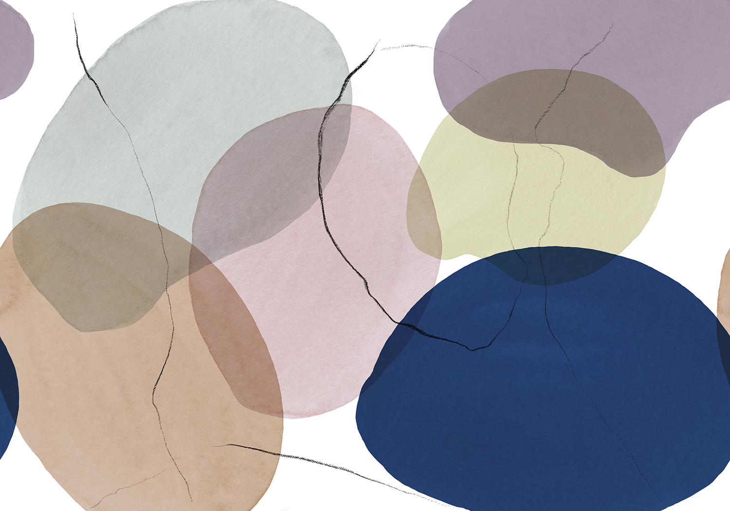 Wandbild Floating - Playful