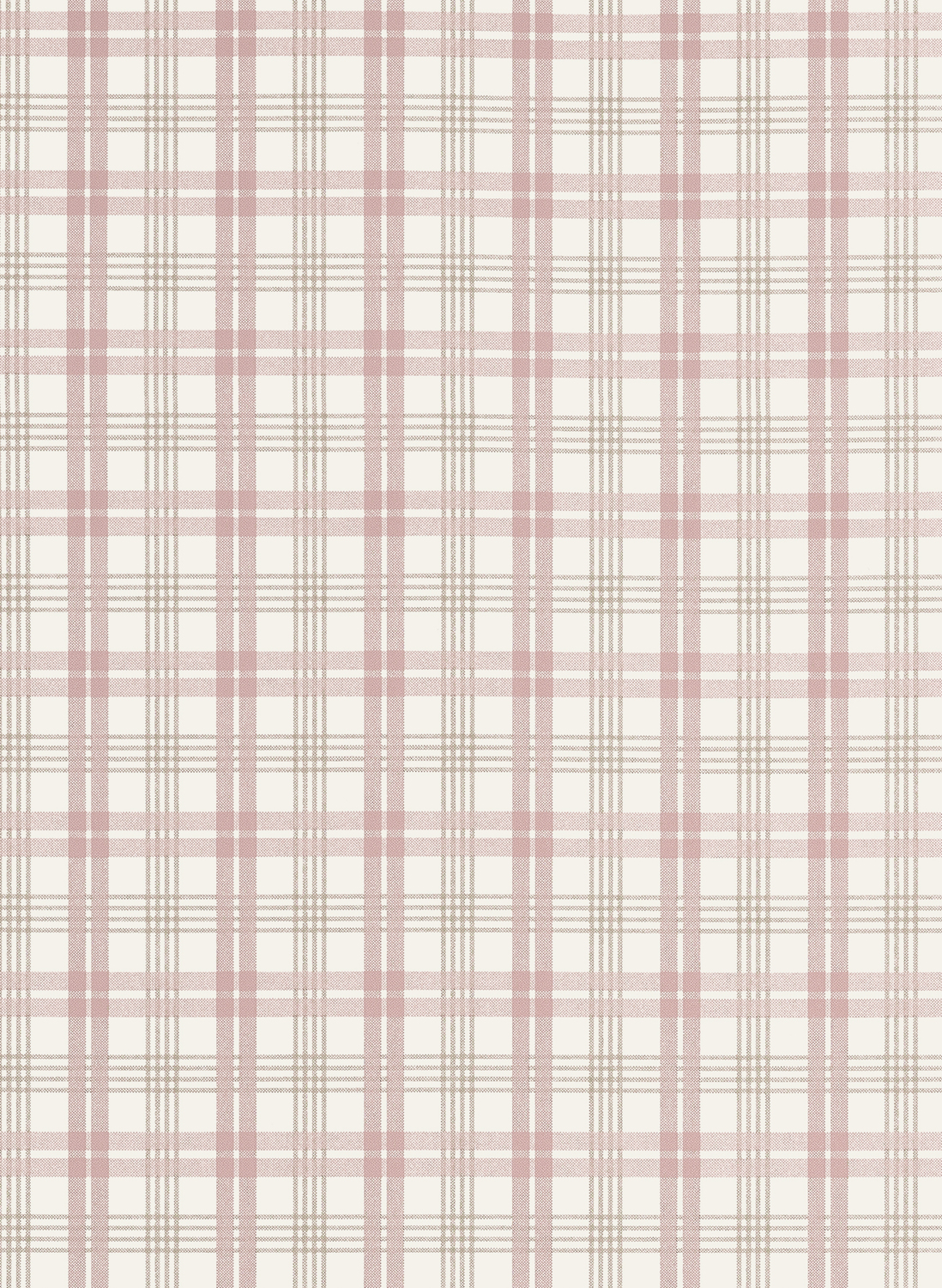 Tapete Huntley Plaid - Blush