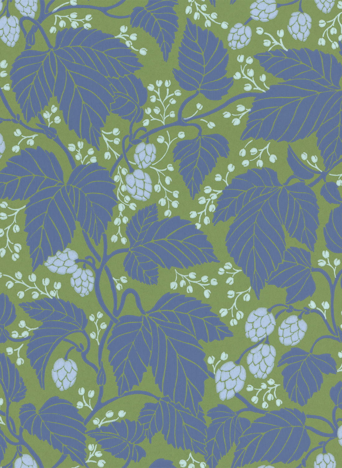 Tapete Hops and Glory - Ivy Green