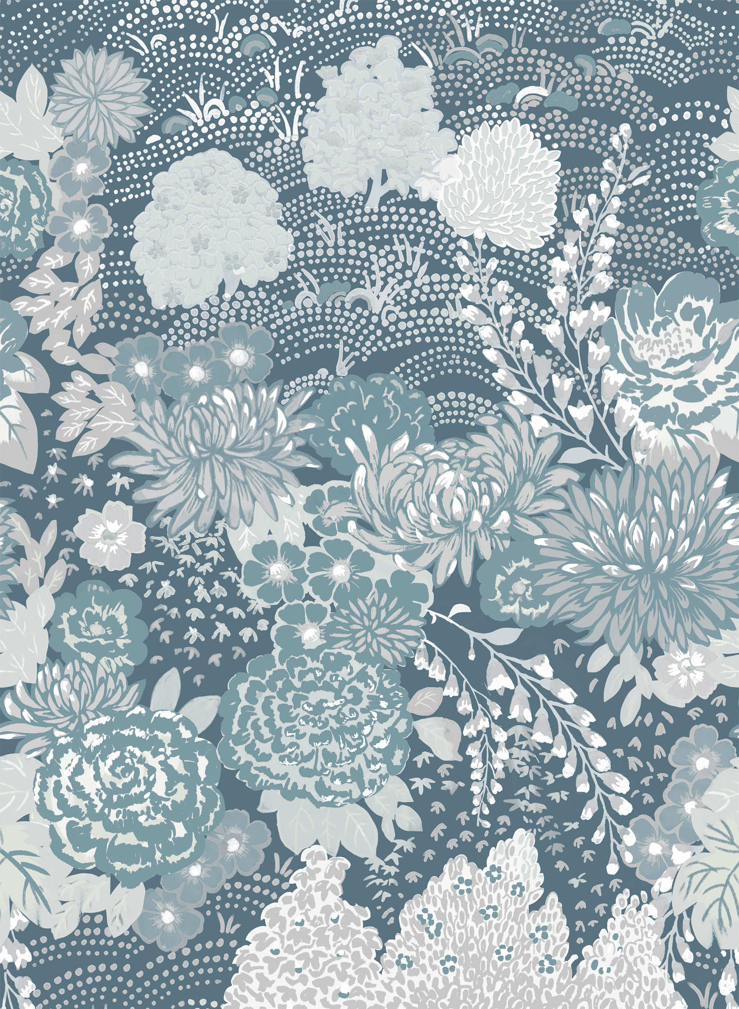 Tapete Maria Luisa - Celadon