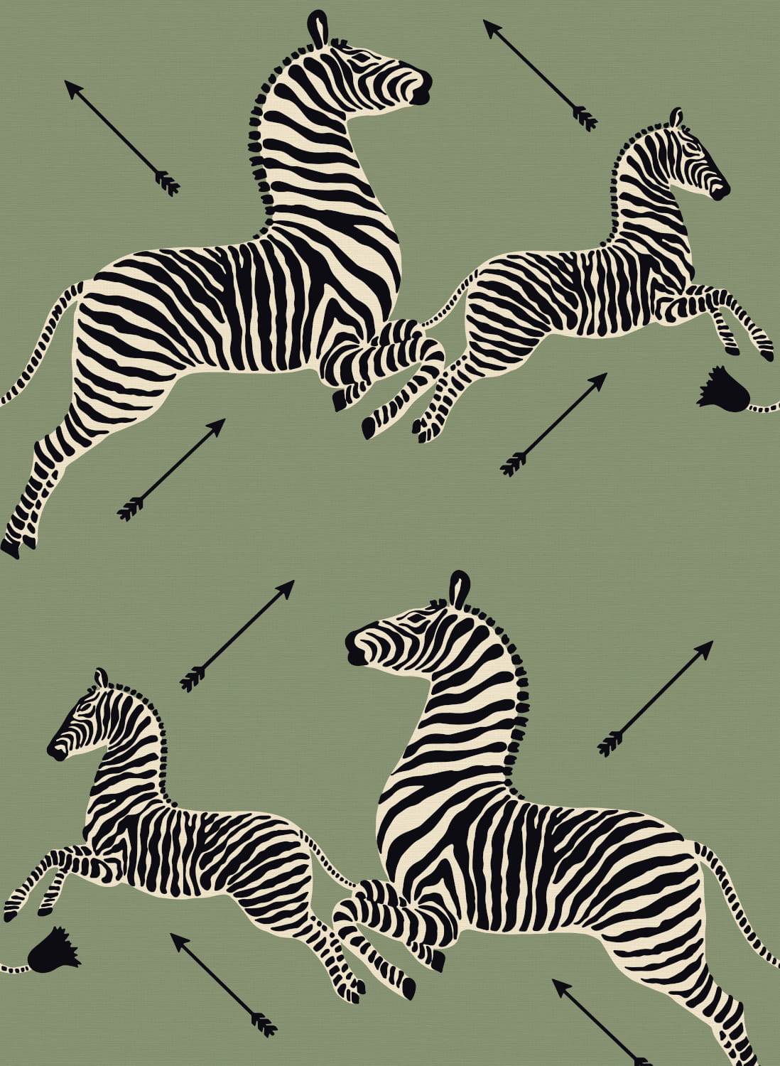 Tapete Zebras Grasscloth - 26008