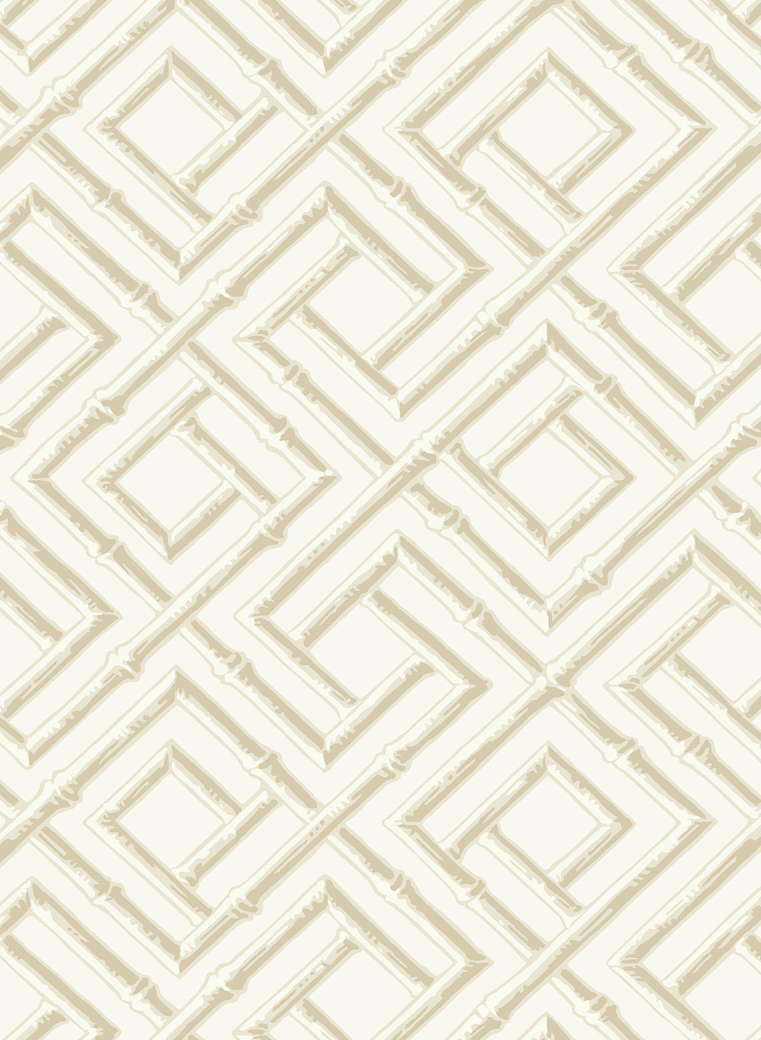 Tapete French Lattice - Cream