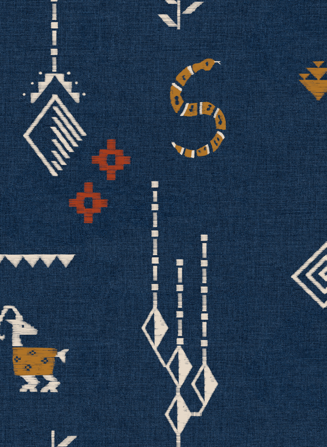Tapete Criollo - Indigo