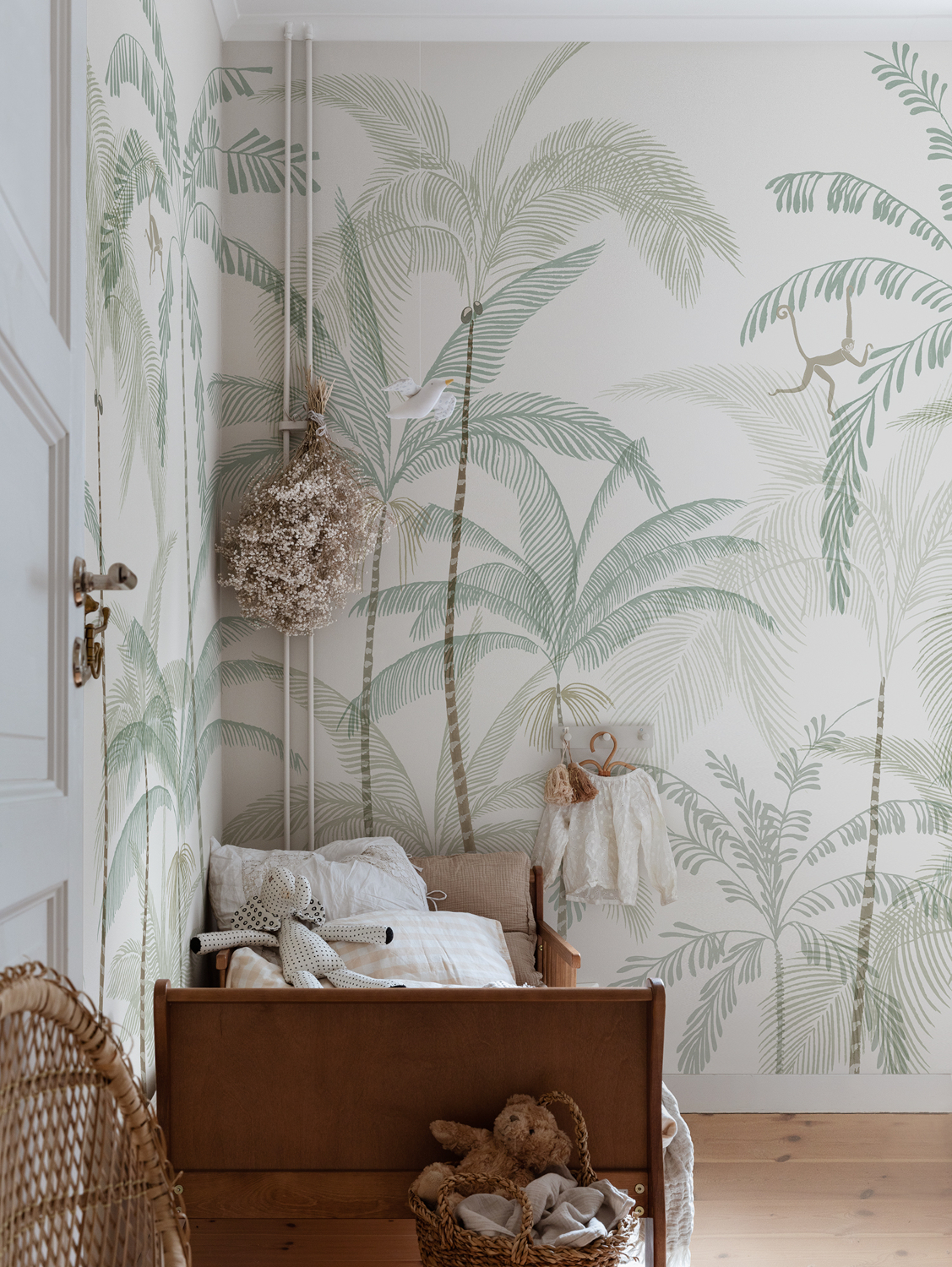 Wandbild Louie - Light Green