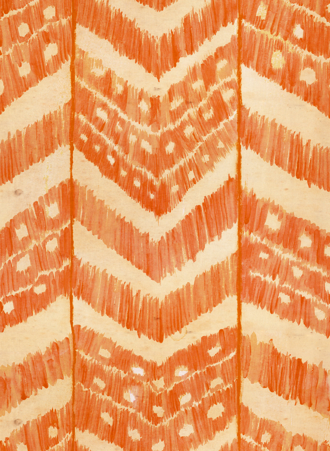 Tapete Turkish Ikat - Tangerine