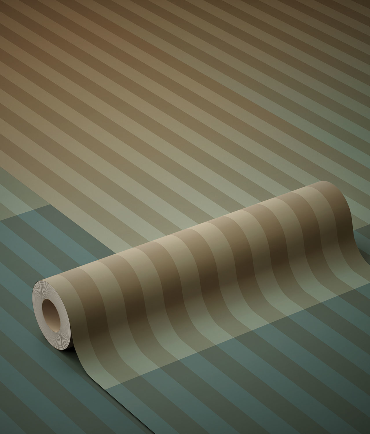 Tapete Gradient Stripes 3 Uyterlinde - FU-018