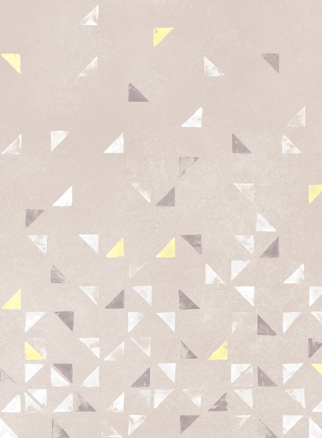 Wandbild Tangram Terracotta Jaune - Panel A