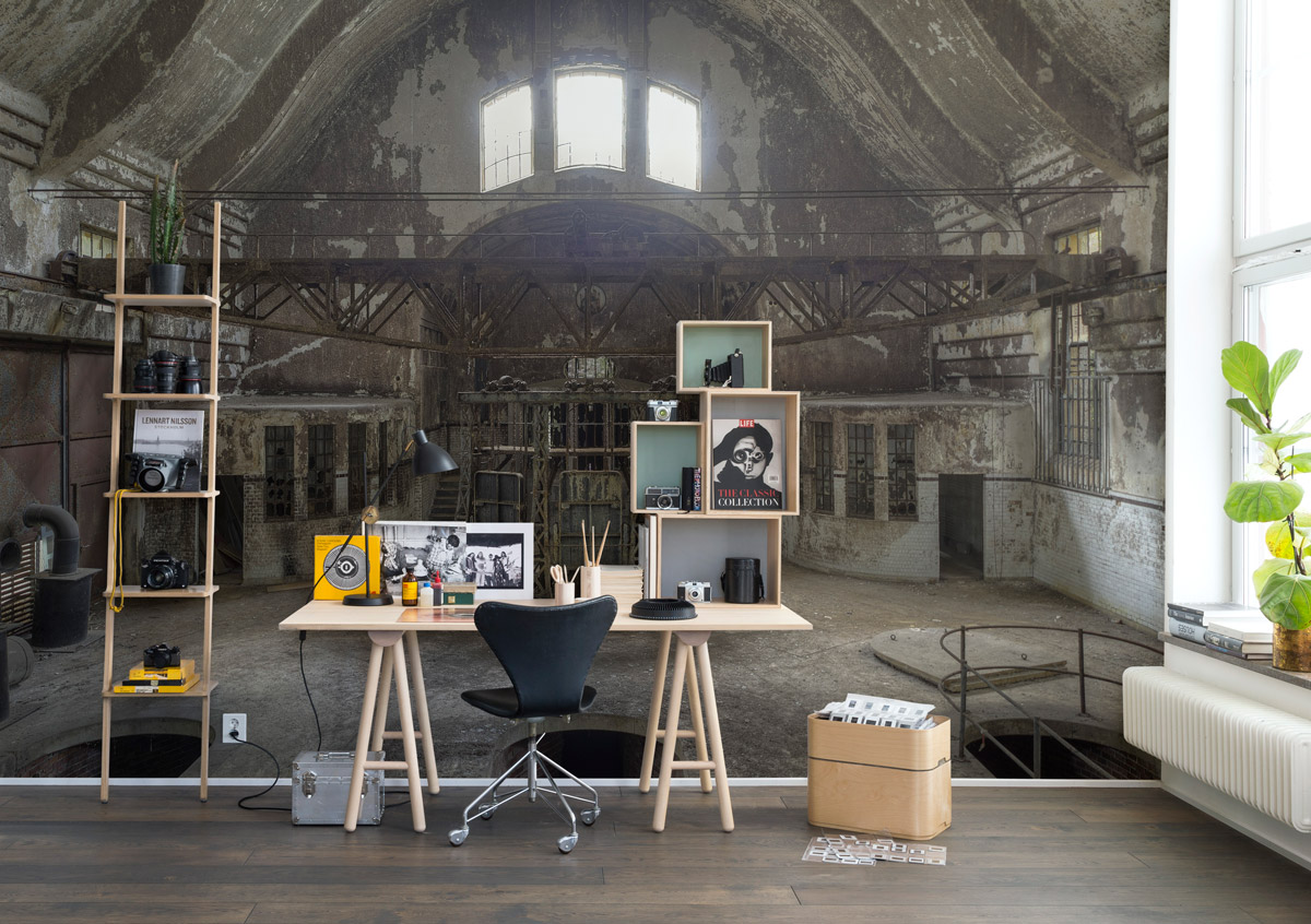 Wandbild Broken Belle Epoque