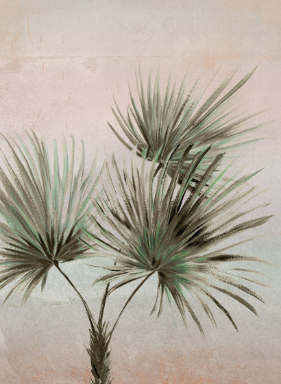 Wandbild Palm Ombre - 391564