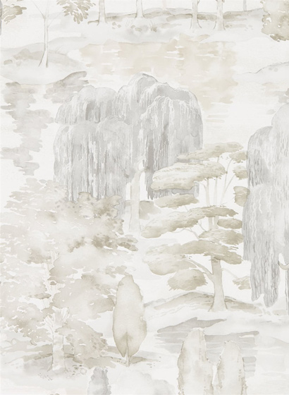 Tapete Waterperry - Ivory/ Stone