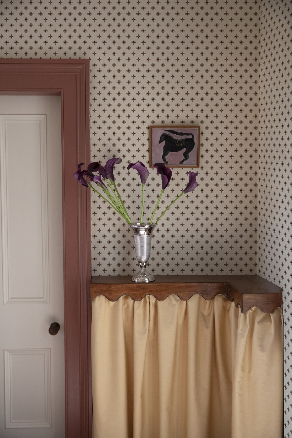 Papier peint Elise - Brown