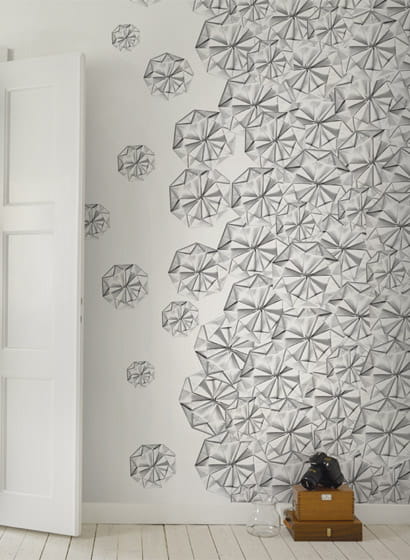 Wandbild Florigami