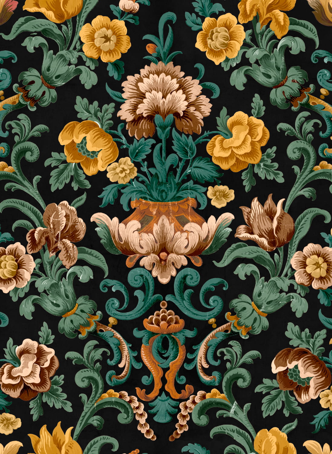 Tapete Aranjuez Damask - Onyx