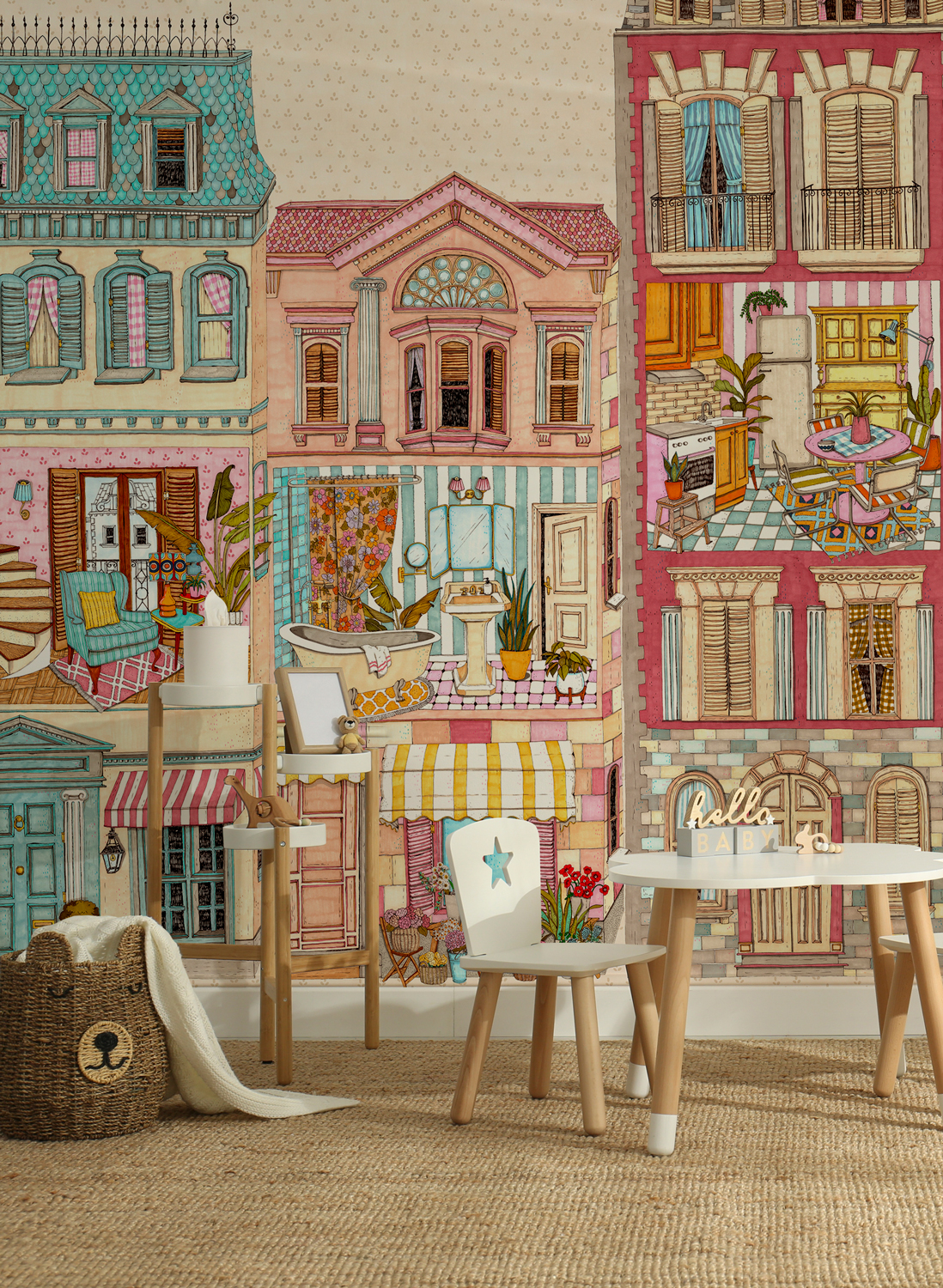 Wandbild Dolls House