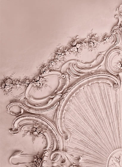 Wandbild Stucco Gloria - Dusty Pink