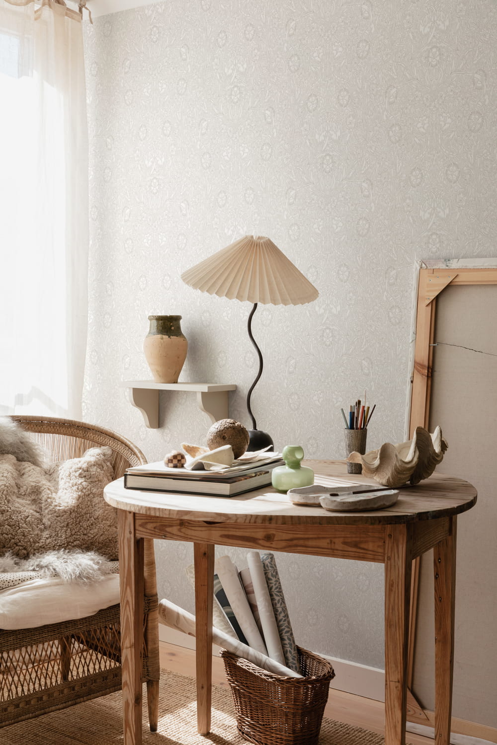 Papier peint Caroline - Sandstone