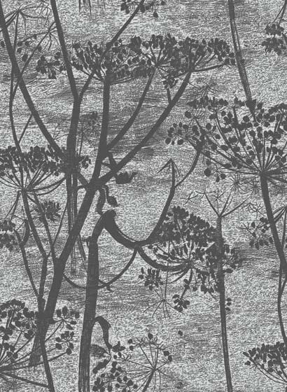 Tapete Cow Parsley - Charcoal