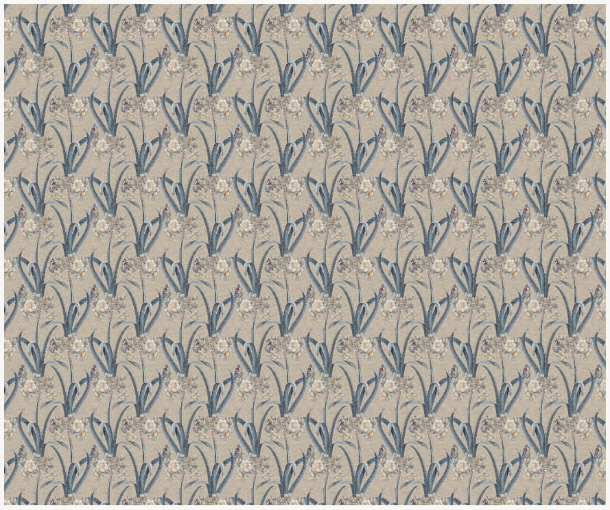 Wandbild Lilian - Blue
