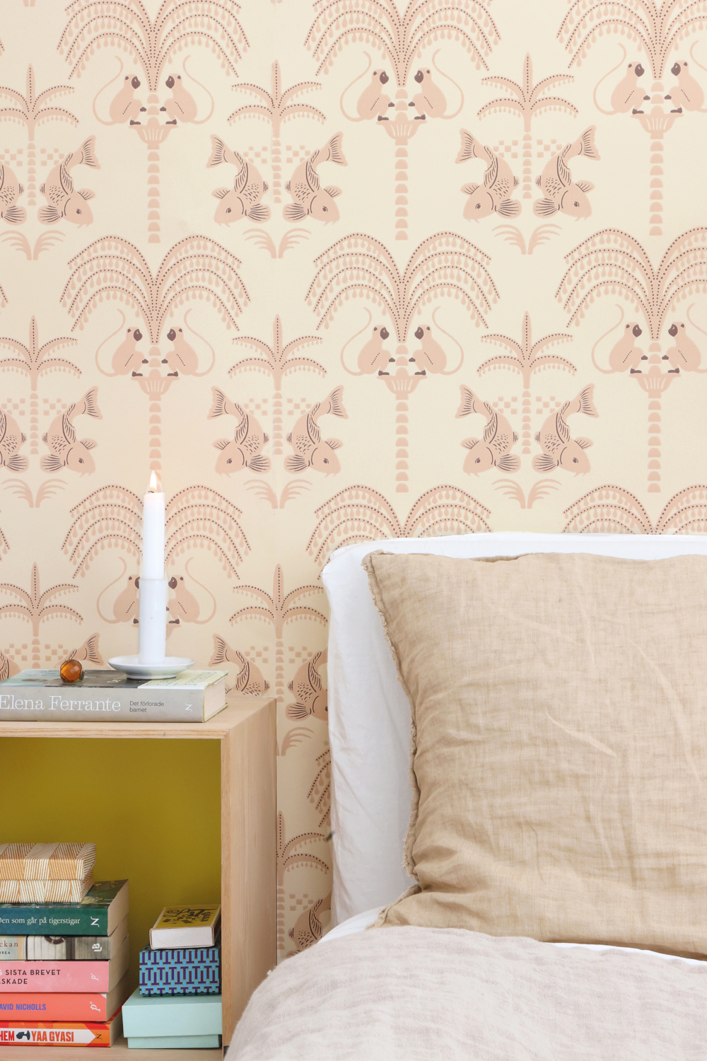 Tapete Sunset Gold - Shell Beige Pink