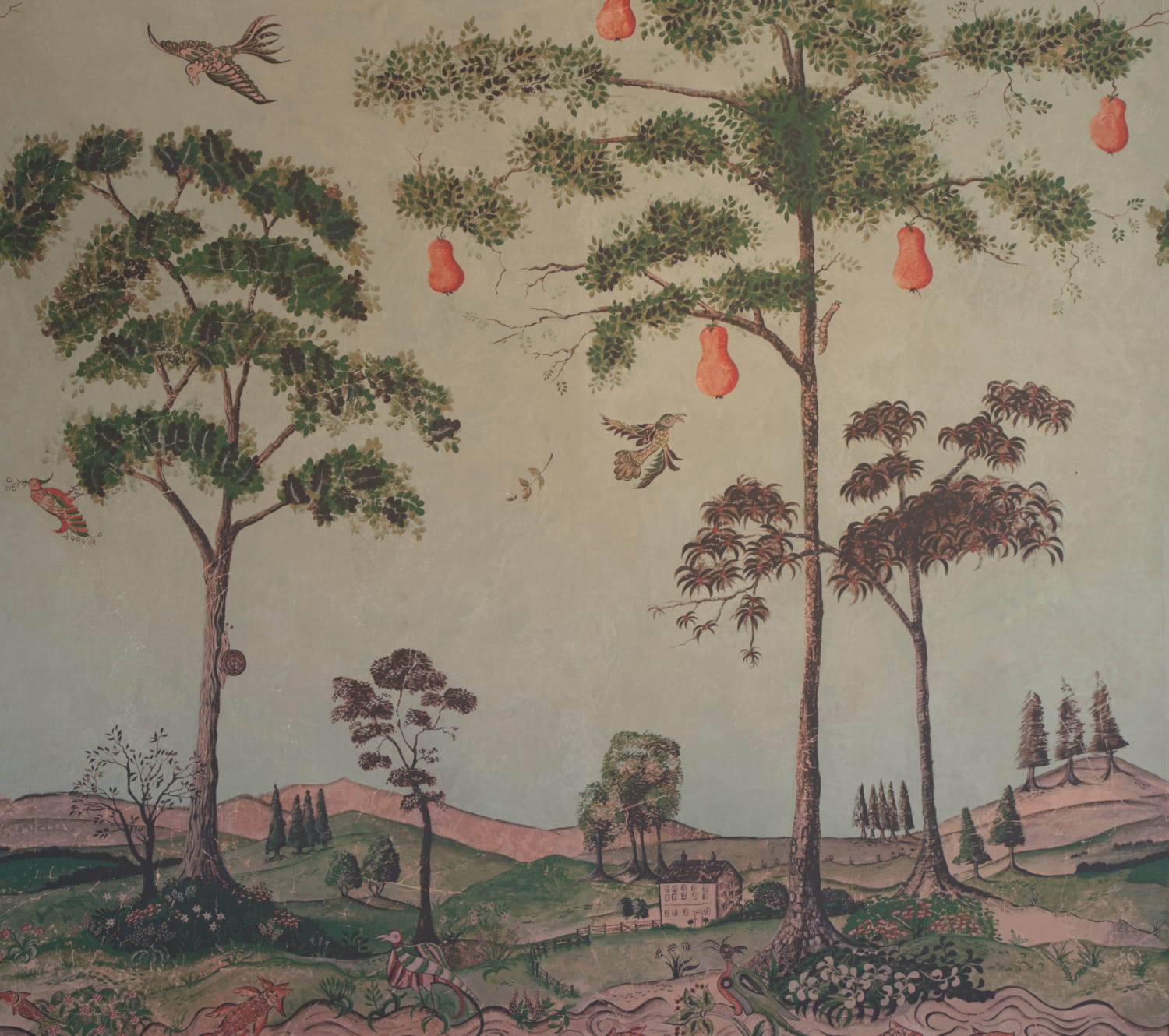 Wandbild Mythical Land - Summer Storm