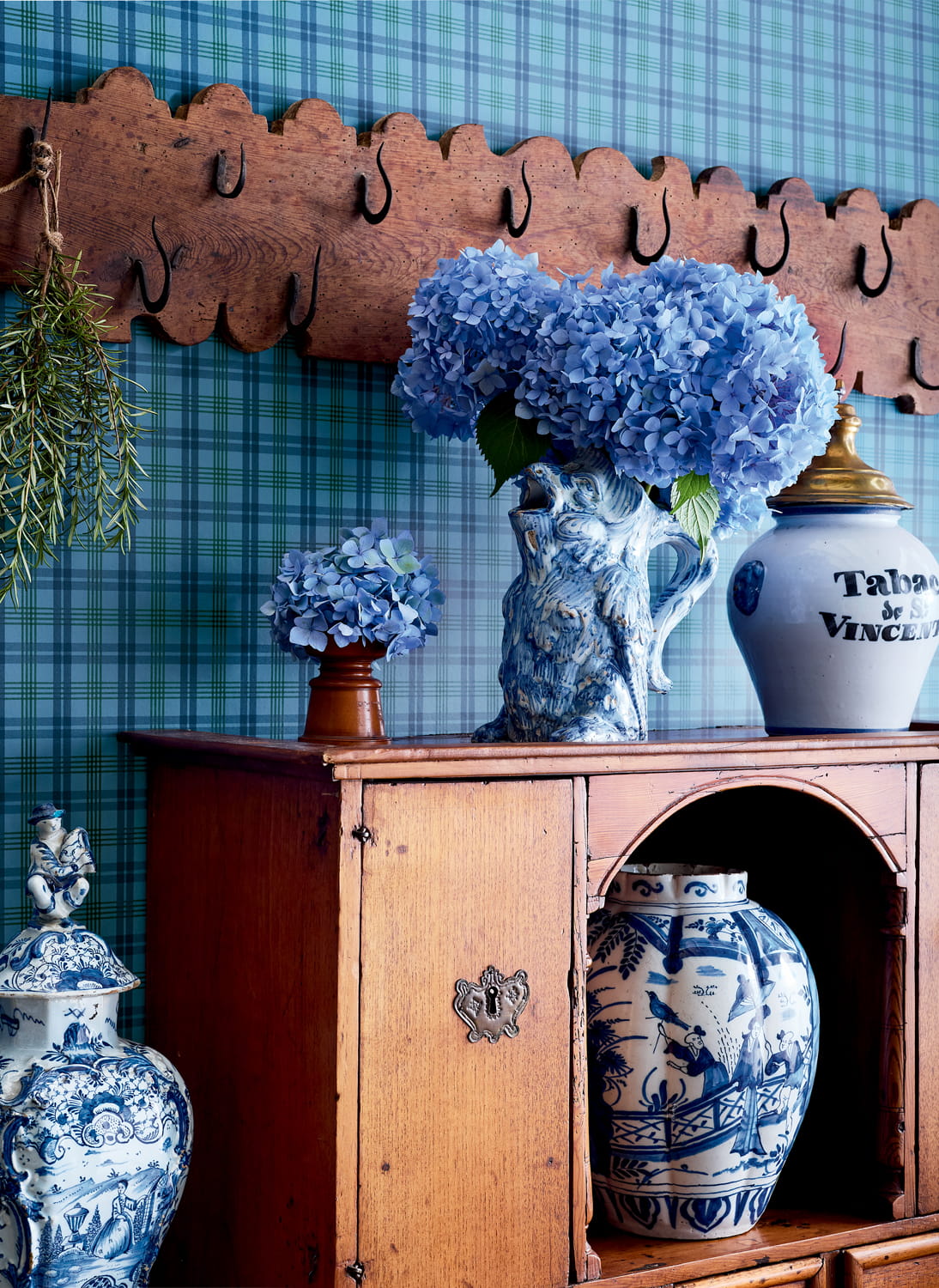 Tapete Huntley Plaid - Navy