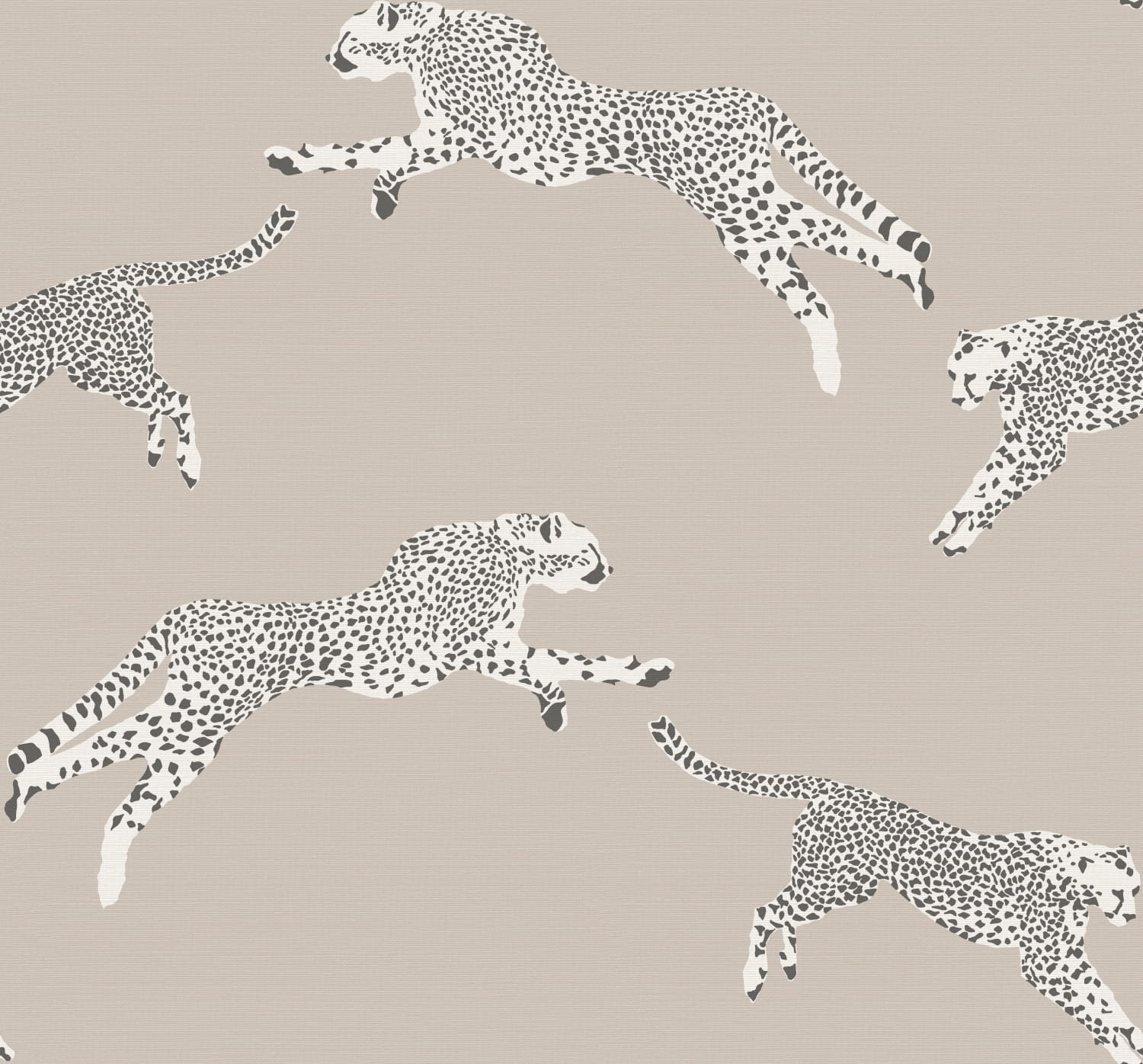 Tapete Leaping Cheetah Grasscloth - 26023
