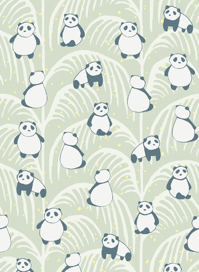 Tapete Panda Palm - 399120