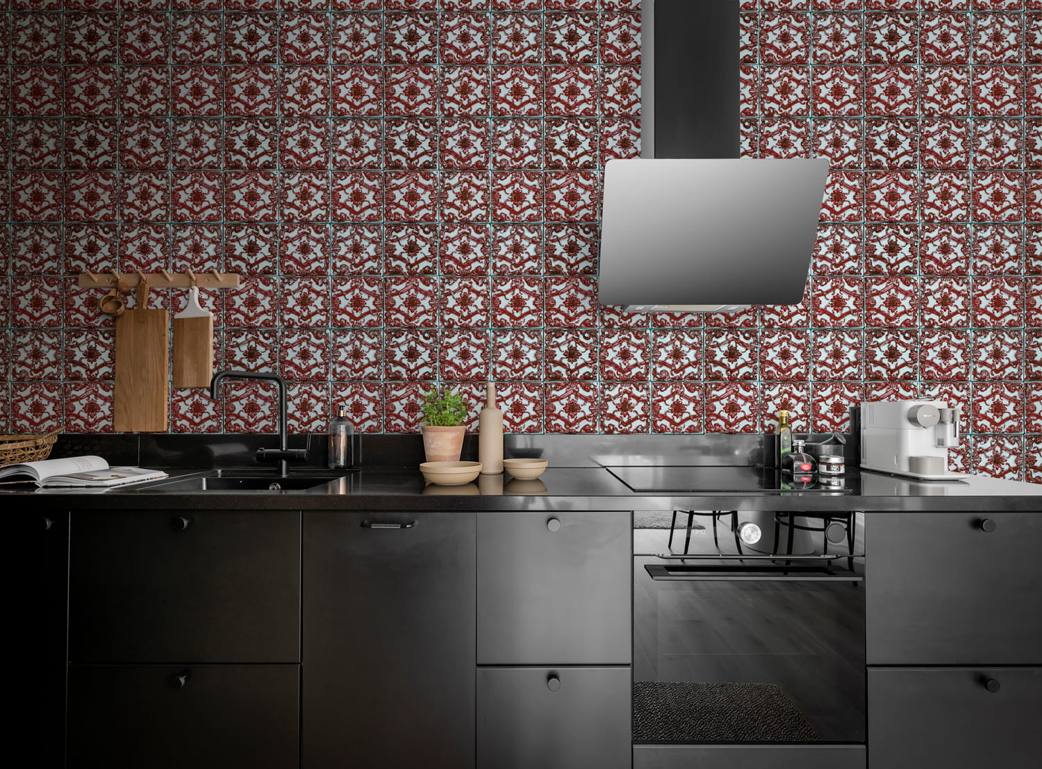 Tapete Artisan Tiles - Indian Red
