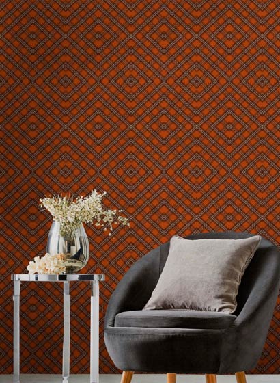 Tapete Unusual Tartan