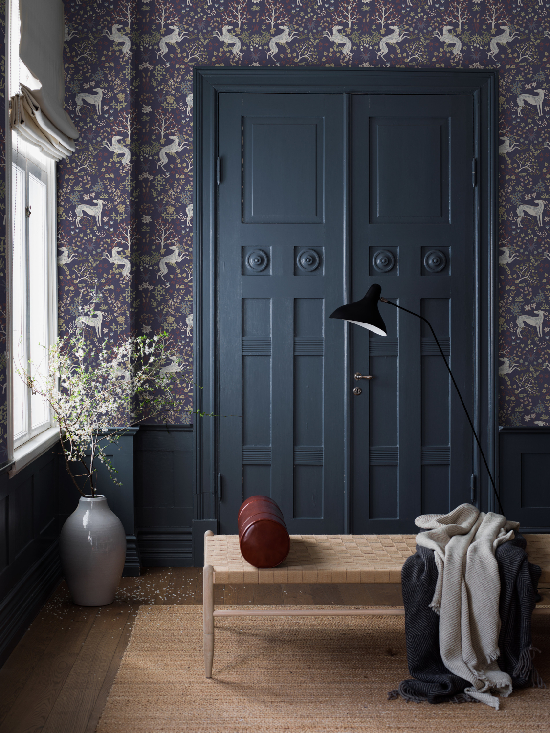 Wandbild Whippet - 9582W