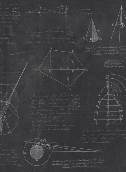 Tapete Newton Geometry - WP20046