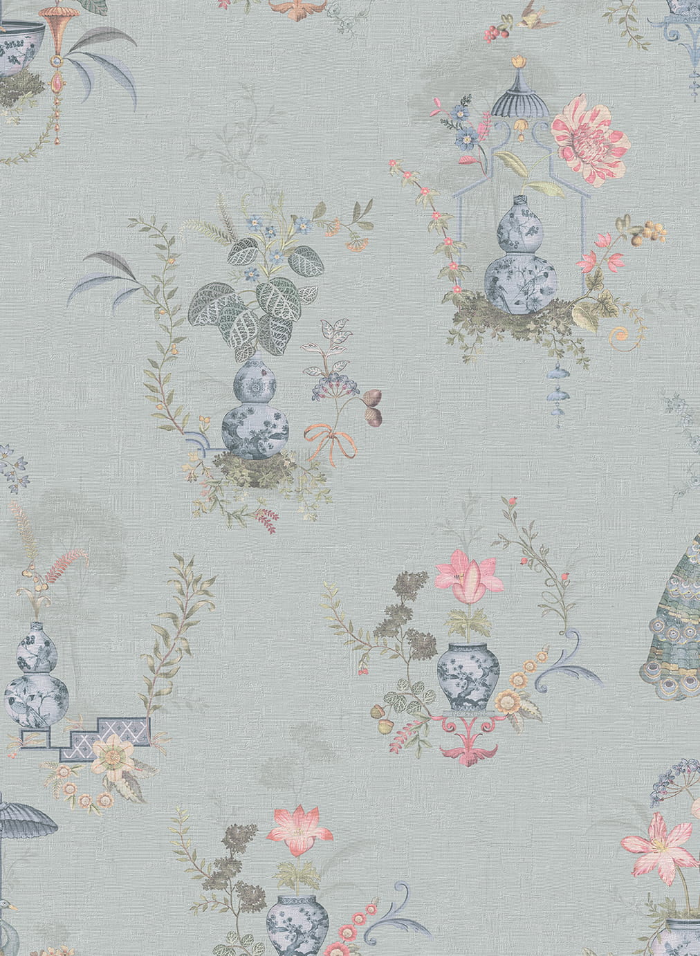Tapete Chinese Porcelain - Light Blue