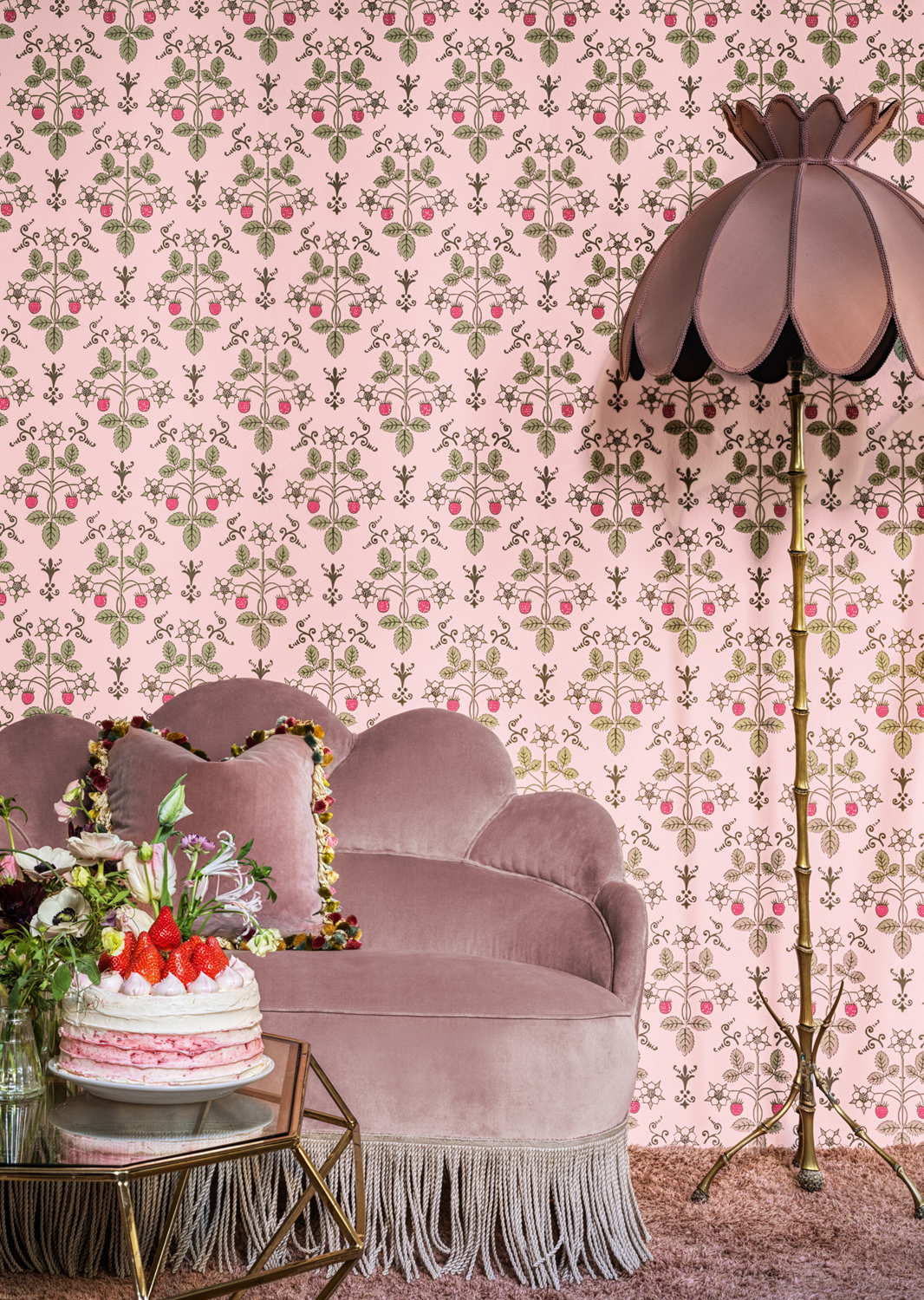 Tapete Strawberry - Chelsea Pink